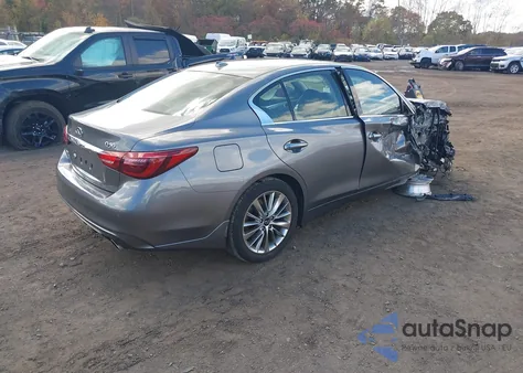 2024 Infiniti Q50 Luxe Awd из США, поврежденный, VIN JN1EV7BR4RM630978
